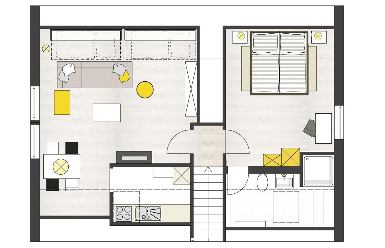 Apartment in BRE Exterior foto